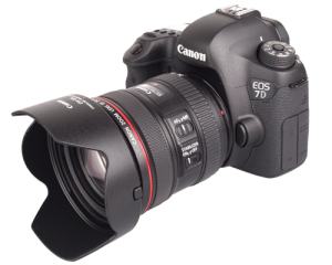 Canon EOS 7D camera, Canon 5D camera, DSLR 7D, 24-70mm lens